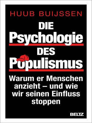 cover image of Die Psychologie des Populismus
